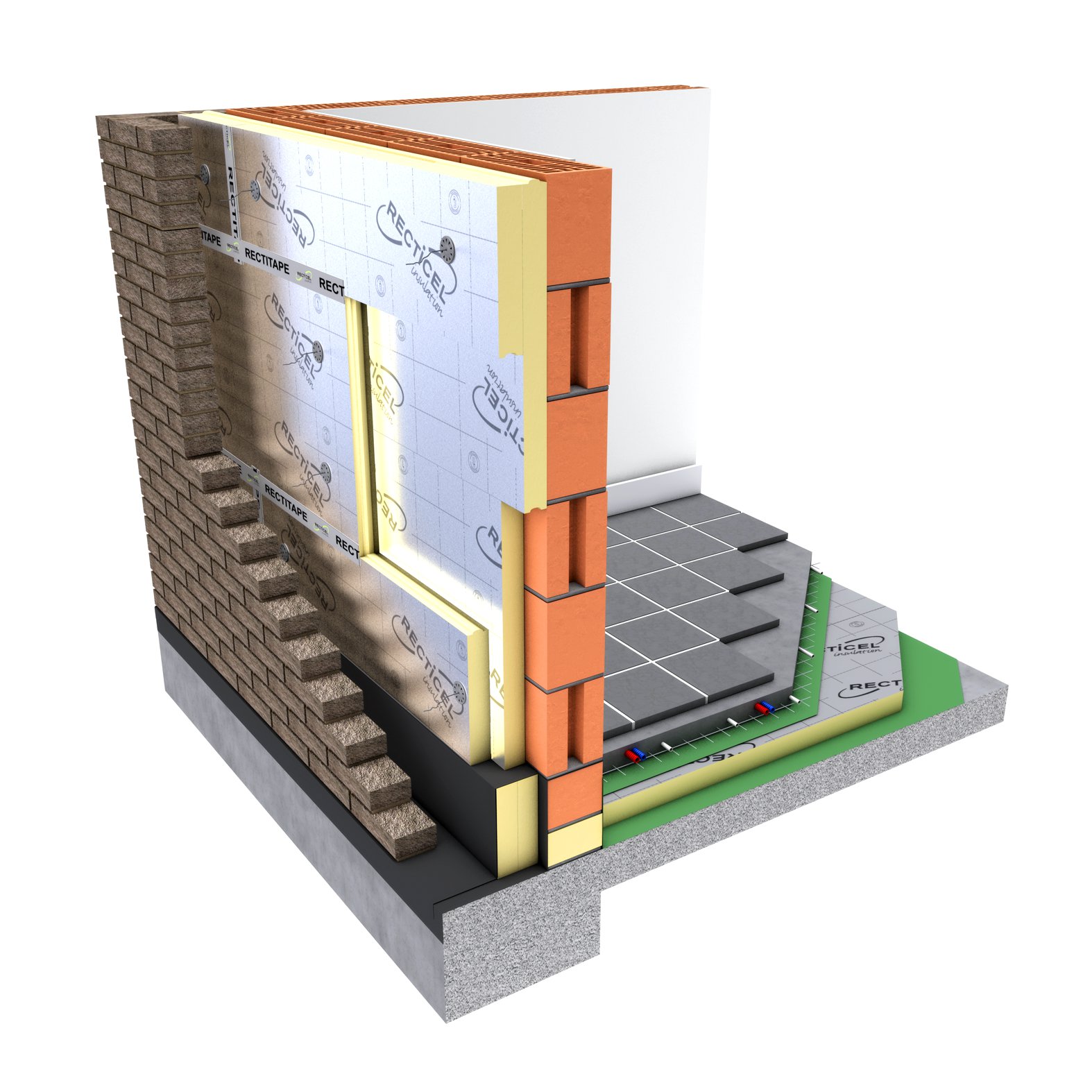 Recticel Eurowall® – Hulmursisolering