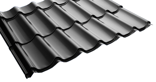 Stålplade tagstenprofil type 24/1100